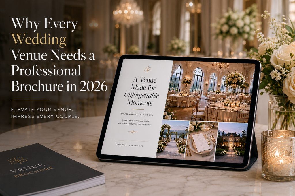 Why Every Wedding Venue Needs a Professional Brochure in 2026 |