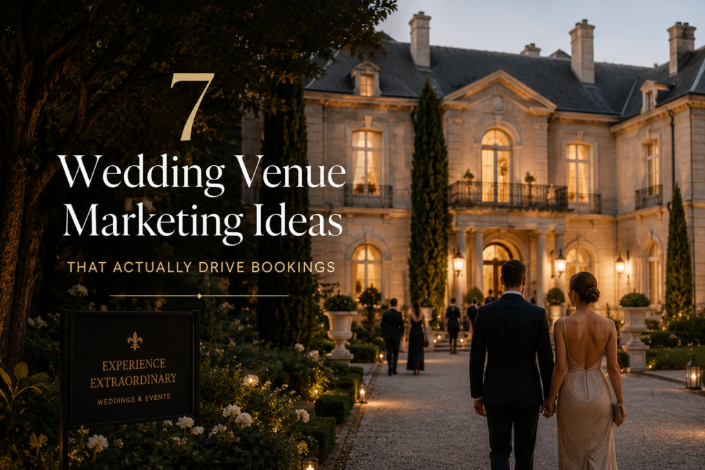 7 Wedding Venue Marketing Ideas That Actually Drive Bookings