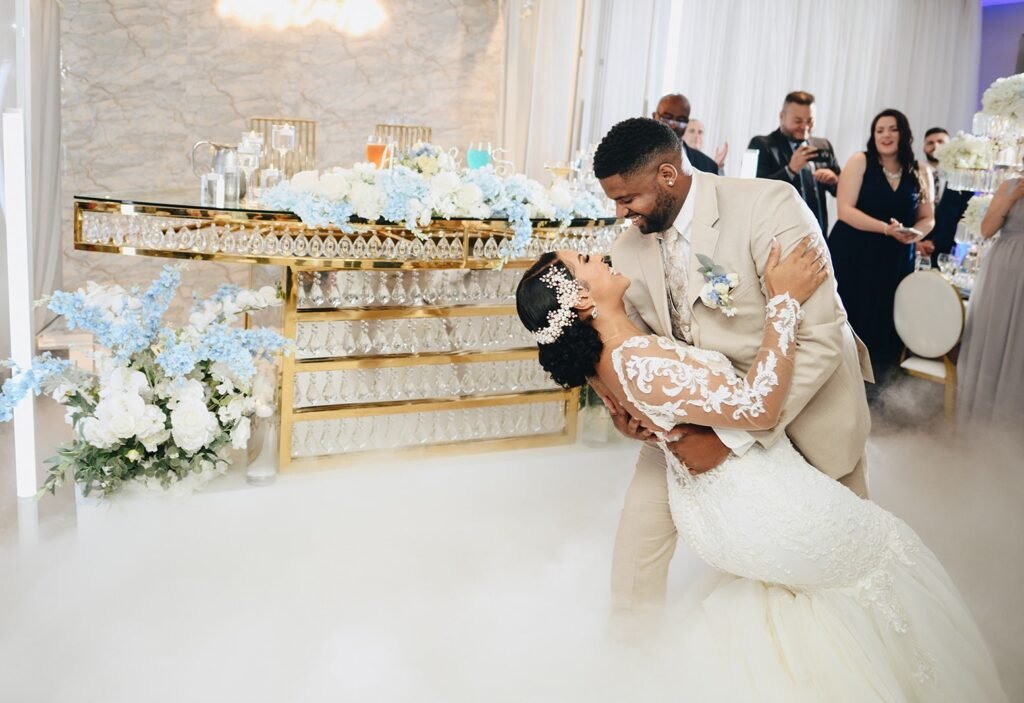 Luxury wedding venue publication design