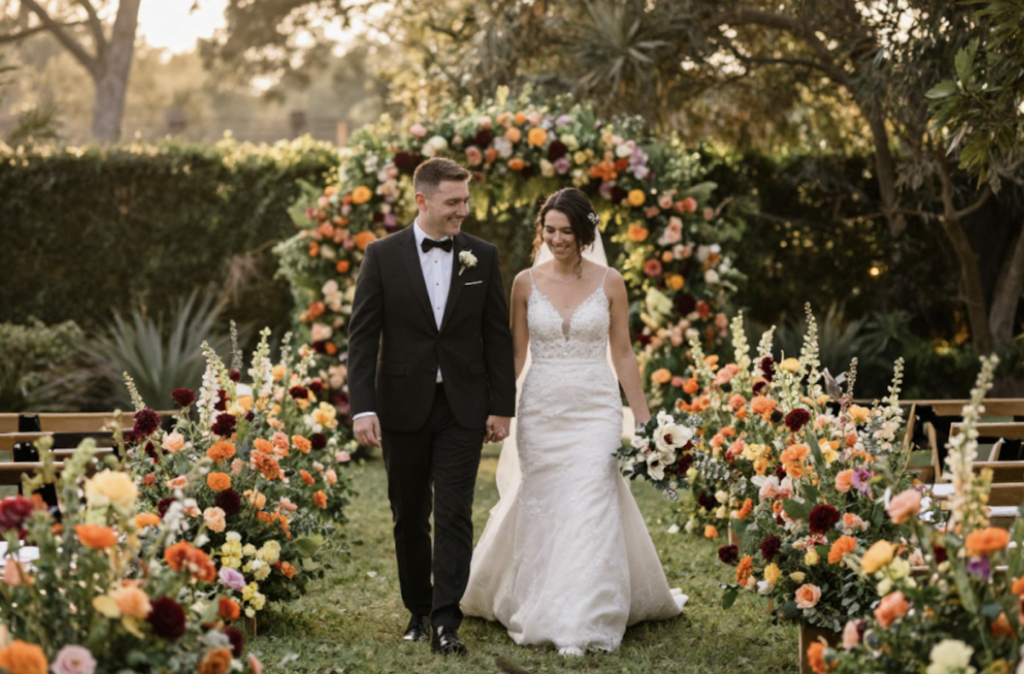 garden wedding planning