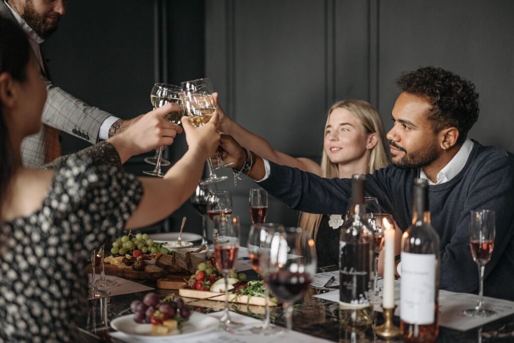 wedding venue suppliers collaborating at a luxury venue